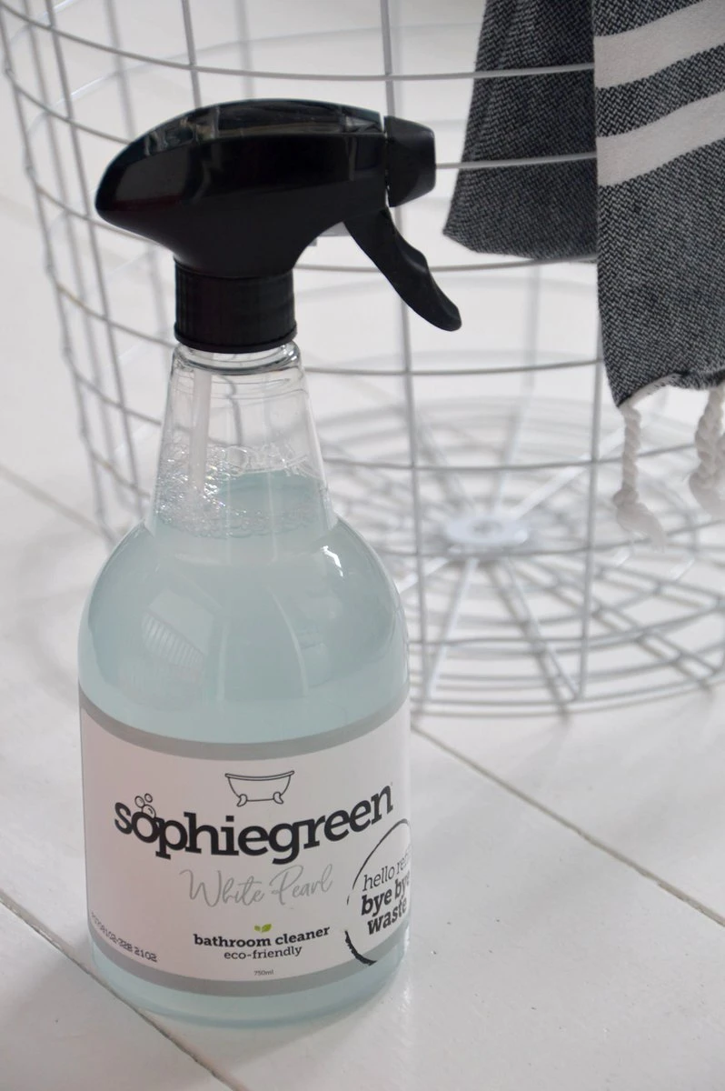 SophieGreen White Pearl Badkamerreiniger 3x2 Navullingen (=6x750 Ml) - Afbeelding 4