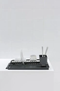 Brabantia SinkSide Afdruiprek - Dark Grey -Huishoudelijke Artikelen Winkel 799x1200