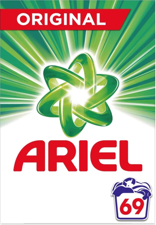 Ariel Waspoeder Original Wit - Wasmiddel - 69 Wasbeurten - Voordeelverpakking