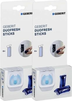 Geberit DuoFresh Sticks 16 Stuks - Voordeelverpakking