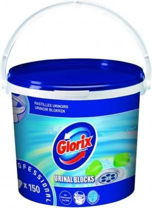 Glorix Schoonmaakmiddel: Urinoirtablet Glorix/ds 150 - Afbeelding 7