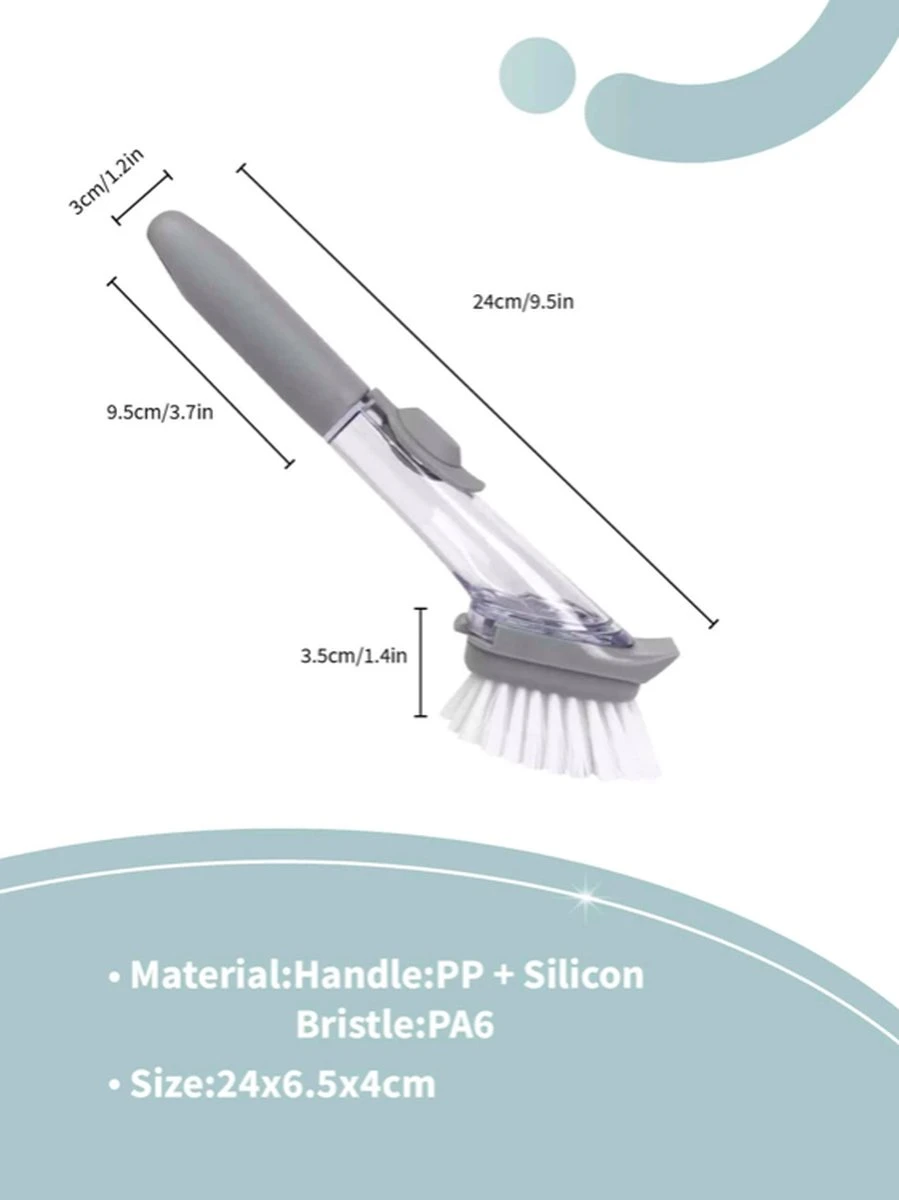 OXO Good Grips Afwasborstel Met Zeepdispenser - Afbeelding 2