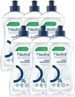 Neutral Afwasmiddel - Voordeelverpakking 6 X 500 Ml