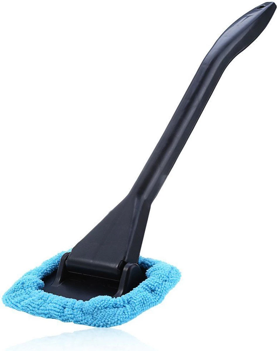 PD® - Raamwisser - Raamtrekker - Raamwisser Auto - Microvezeldoek - Anti Condens - Wisser Voor Condens Op Ruiten / Ramen. - Afbeelding 2