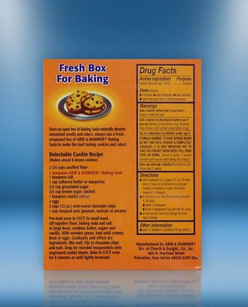 2 X Baking Soda 454 Gram - Arm & Hammer - Afbeelding 2