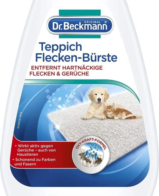 Dr. Beckmann Tapijtvlekkenborstel - Tapijtreiniging - Tapijt Vlekverwijderaar Met Borstel - Schoon Tapijt - Dierenvlekkenverwijderaar - Afbeelding 5