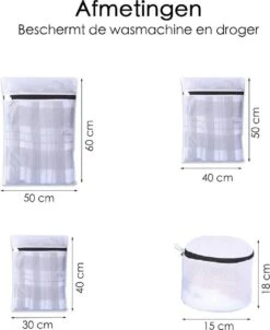 Merkloos Waszakken - Wasnetten - Bescherm Je Wasgoed En Wasmachine - Packing Cubes - Travel Organizer - 7 Stuks -Huishoudelijke Artikelen Winkel 982x1200 1