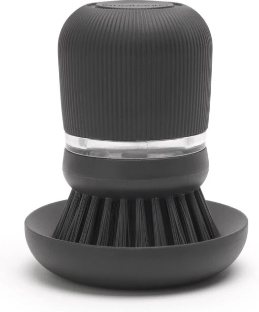 Brabantia Sink Side Afwasborstel - Met Zeepdispenser- Dark Grey